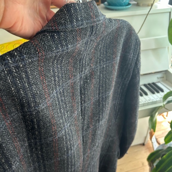 Vintage 80s Sears Blazer Wool Blend Suit Coat Jacket Size 42 R - Picture 9 of 16